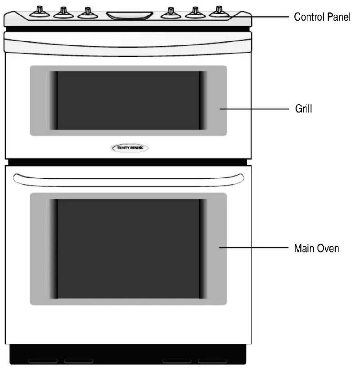 Control Panel Grill TRKITY BENDIX Main Oven