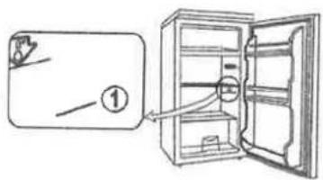 THOMSON THD 311 NFWH - INSTALLATION DE L'INDICATEUR DE TEMPÉRATURE - 1
