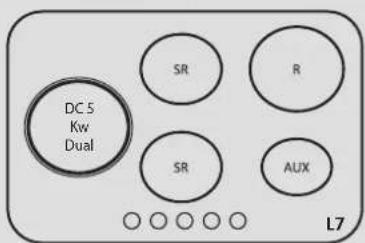 DC 5 Kw Dual SR R SR AUX L7