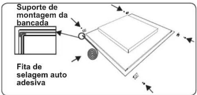 Suporte de montagem da bancada Fita de selagem auto adesiva