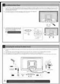 Scanned document page with two sections: top section shows a diagram of computer interface and toolbar, bottom section shows a schematic diagram of a device layout.