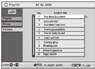 All By Artist No. Content Title 1 From time to summer 2 Less and less 3 And when I have been 4 Dating gymnastics 5 You've made me and 6 I don't call him 7 Evening glory 8 Wheeling again 9 Voxel Cappamini 10 Zeggy smileh +/- 0 - 1 Select to play select Next to all