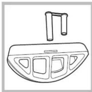 Line drawing of a mechanical component with no text or symbols