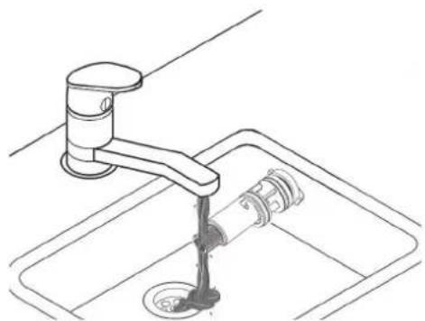 FERROLI Bluehelix Tech RRT 24C - Cleaning or replacing the flowmeter - 4