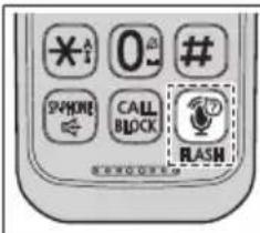 PANASONIC KX-TGDA50 - Handset key print - 1