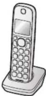 Illustration of a classic mobile phone with a display and keypad (no text or symbols)