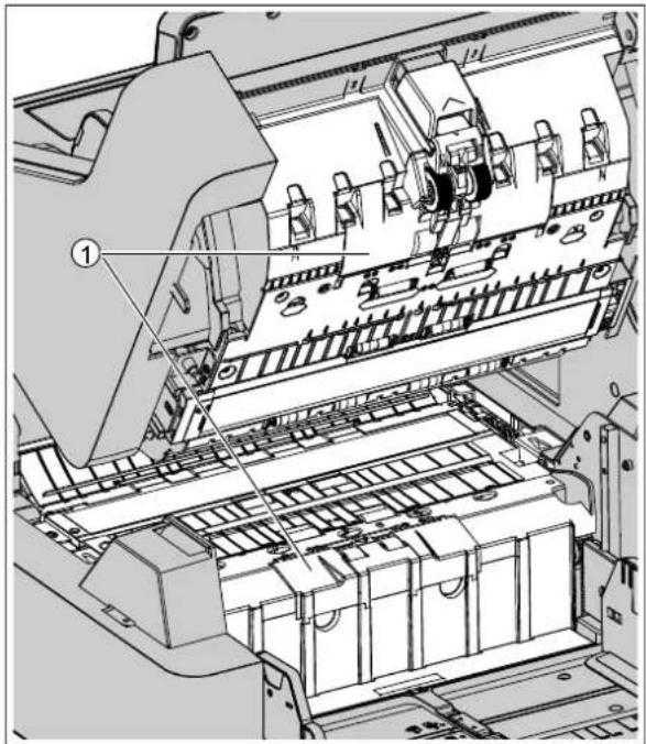 Technical line drawing of a mechanical assembly with no visible text or symbols.