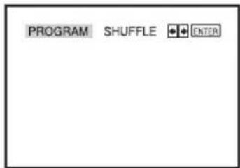 PROGRAM SHUFFLE ENTER