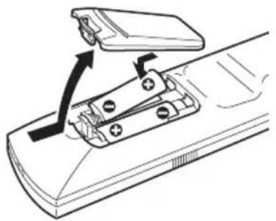 Diagram of a remote control panel with an arrow indicating motion direction (no text or symbols)