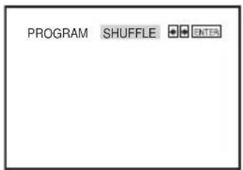PROGRAM SHUFFLE ENTER