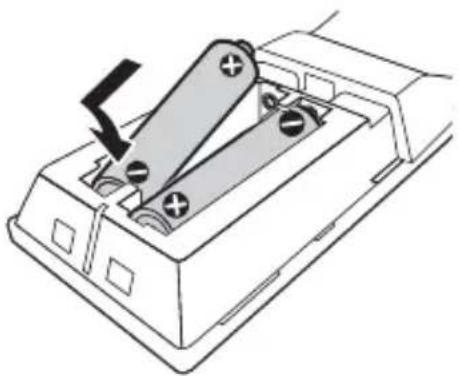 Diagram of a battery holder with two terminals and a switch, no text or symbols present
