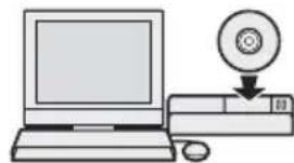 Illustration of a desktop computer with monitor, tower, and CD/DVD icon (no text or symbols)