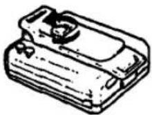 SONY Walkman WM-FS395 - Removing the belt clip - 1