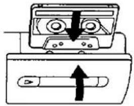 SONY CFD-570 - Playing a Tape - 2