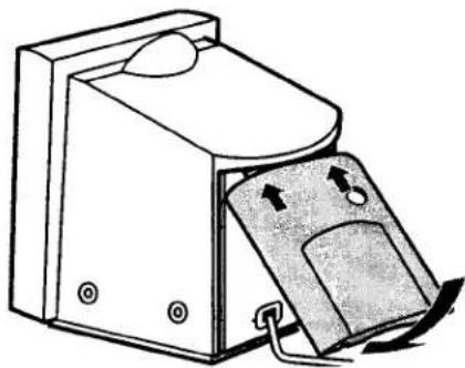 SONY CMT-EX22 - Reinstall the rear cover. - 1