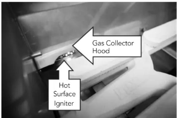 Gas Collector Hood Hot Surface Igniter