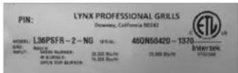 LYNX L30TR-NG - WARNING - 1