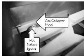 Gas Collector Hood Hot Surface Igniter