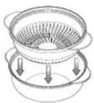 Pelgrim MAC696RVS - Steaming table - 2