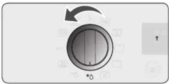 Pelgrim MAC696RVS - Selecting the defrost setting - 1
