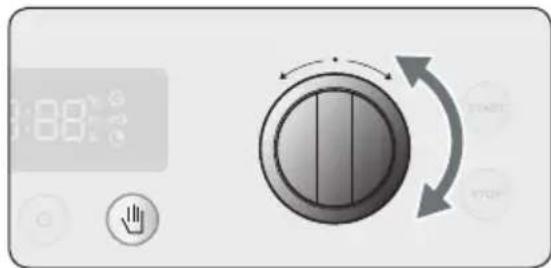 Pelgrim MAC696RVS - Selecting the vegetables menu setting function - 3