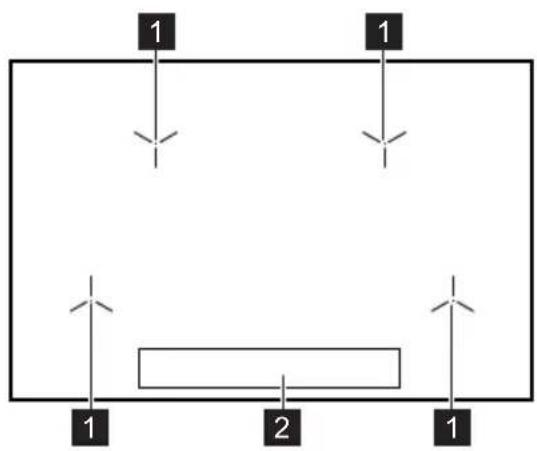ELECTROLUX EIP8146 - แผนผังพื้นผิวการปรุงสุก - 1