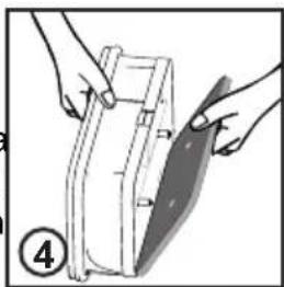 Illustration of hands holding a rectangular object with a shaded blade, with no text or symbols present.