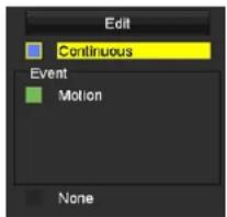 Edit Continuous Event Motion None