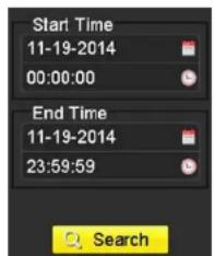 Start Time 11-19-2014 00:00:00 End Time 11-19-2014 23:59:59 Search