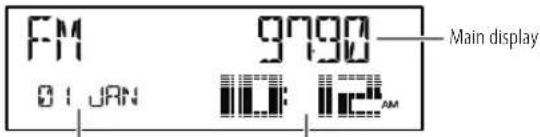 FM 97.90 Main display 01JAN 12:12AM