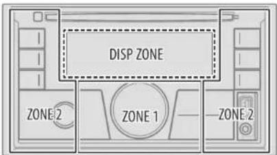 DISP ZONE. ZONE 2. ZONE 1. ZONE 2.