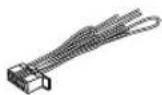 JVC KD-T910BTS - Part list for installation - 4