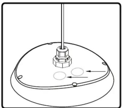 Technical line drawing of a mechanical component with no visible text or symbols