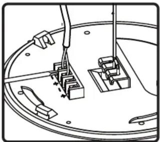 Technical line drawing of a mechanical assembly with no visible text or symbols