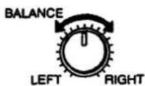 SONY HST-D107 - Adjusting the Balance - 2