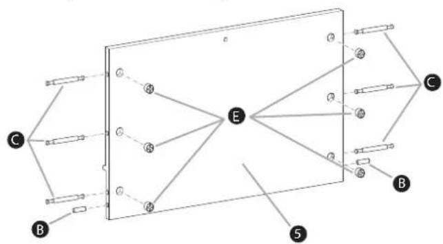 graph TD A["Component A"] -->|A| E["Component E"] B["Component B"] -->|B| E C["Component C"] -->|C| E E -->|D| D["Resistor 1"] E -->|E| E2["Resistor 2"] E -->|F| E3["Resistor 3"] E -->|G| E4["Resistor 4"] E -->|H| E5["Resistor 5"] E -->|I| E6["Resistor 6"] E -->|J| E7["Resistor 7"] E -->|K| E8["Resi…