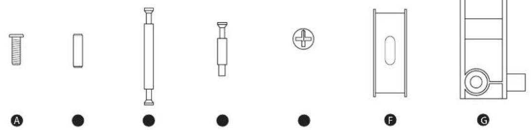 SILVERCREST SEKU 2000 A1 - Screws and assembly material - 1