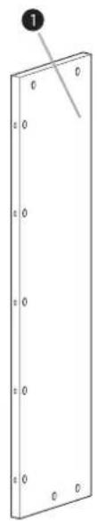 Pure 3D diagram of a rectangular plate with labeled corner points and a diagonal line, no text or symbols present.