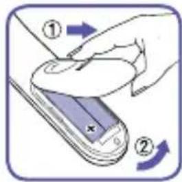 Diagram showing two-step smartphone shipment process with labeled steps and directional arrows