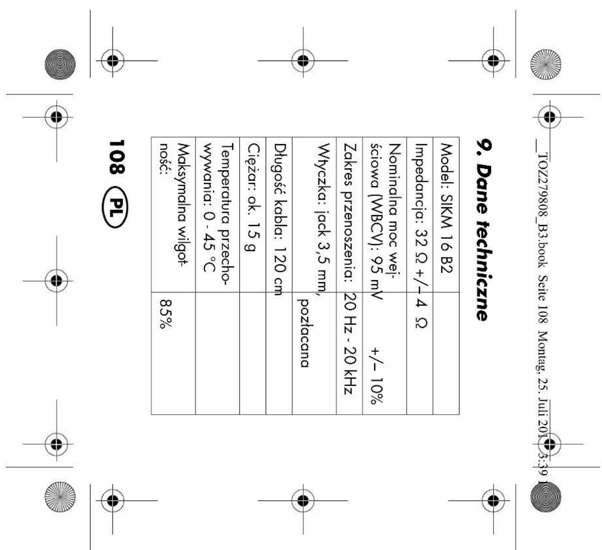 SILVERCREST SKIR 32 B2 - 21