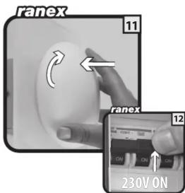 ranex 11 ranex 12 ON ON ON 230V ON