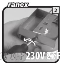 ranex 2 OV OFF 230V 2x F