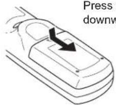 Press downw