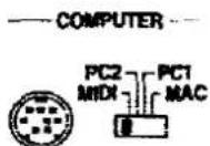 TECHNICS SX-PX224 - Connections - 3