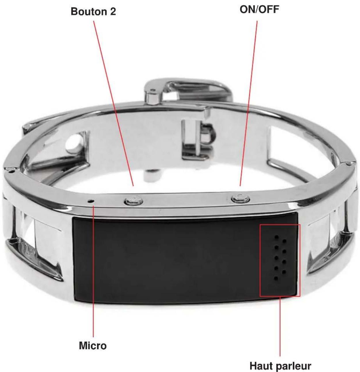 Bouton 2 ON/OFF Micro Haut parleur
