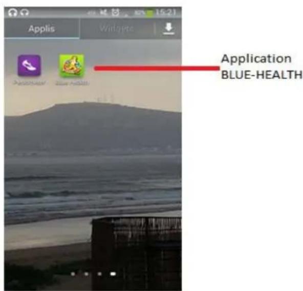 Applis Widgets Application BLUE-HEALTH