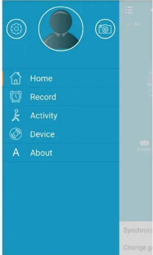 Yonis Y-BCB38 - III - Menu de l'application - 1