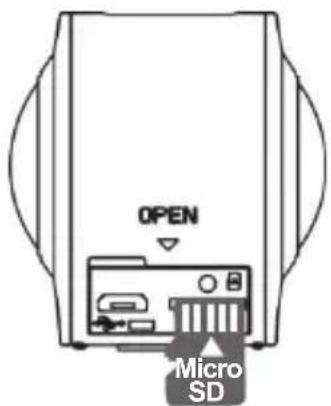 Allview Visual 360 - Instalarea card-ului MicroSD : - 1