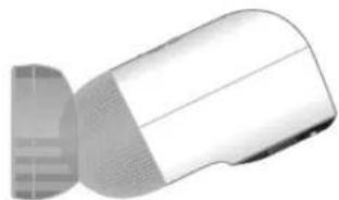 3D rendered mechanical component with curved surfaces and a flat blade (no text or symbols)