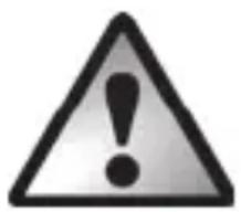 Warning symbol with exclamation mark inside a triangle (no text or numbers)